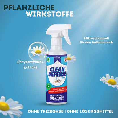 CLEAN DEFENSE Extra Insektenspray für den Außenbereich