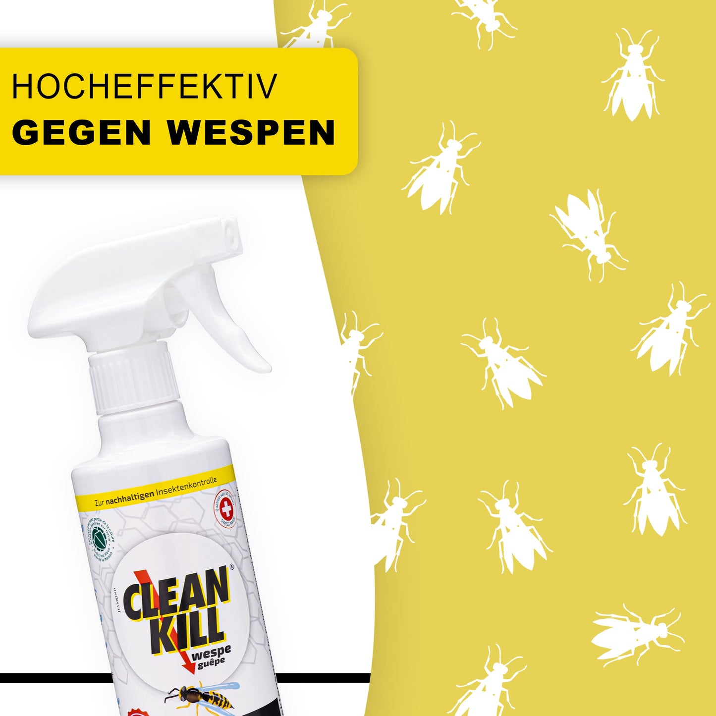 CLEAN KILL Wespenspray für innen und außen