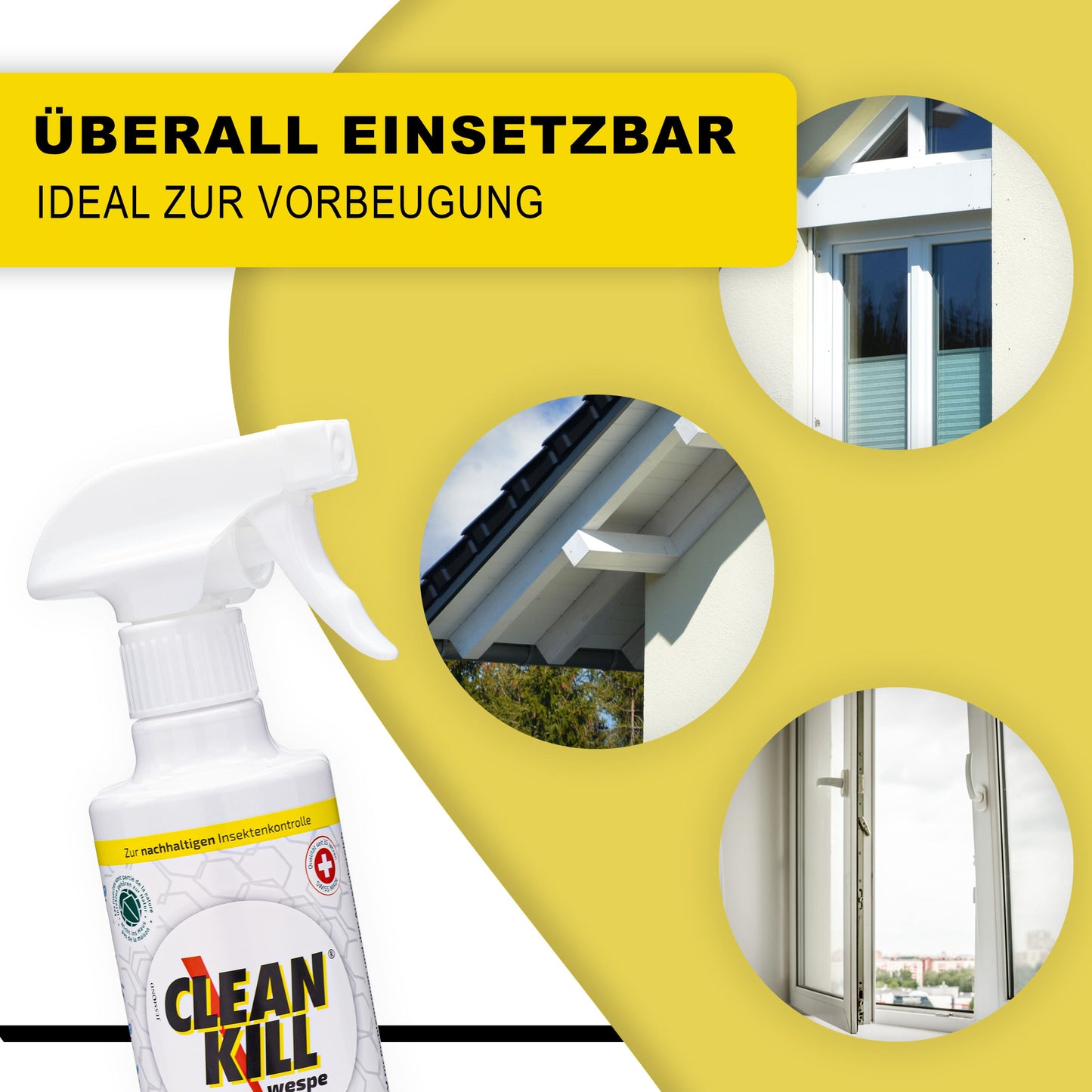 CLEAN KILL Wespenspray für innen und außen